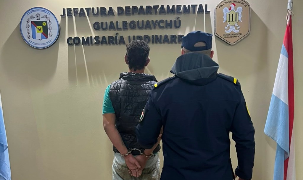 Detenido por violar una restricción y huir de la policía